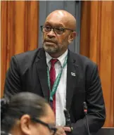  ?? Opposition Member of Parliament. Photo: Parliament News ??