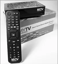  ??  ?? MYTV recorder now at promotiona­l price.
