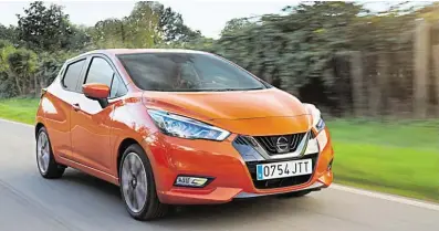  ?? BILD: SN/NISSAN ?? Erfrischen­d neu: der Jahrgang 2017 des Nissan Micra.