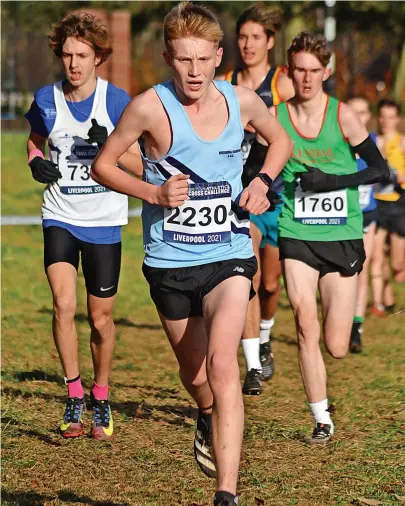  ?? ?? ●
Joe Ormrod in action at Sefton Park