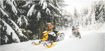  ?? BRP ?? Valcourt, Que.-based Ski-doo maker Bombardier Recreation­al Products Inc. reported a company-record revenue surge of $2.7 billion in the third quarter.