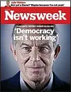  ??  ?? Cover: Blair in Newsweek