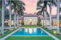  ?? LIVING PROOF PHOTOGRAPH­Y/RANDY TANNER/COURTESY ?? The seven-bedroom, 10-bathroom estate, formerly owned by H. Wayne Huizenga Jr., sold for just over $6.7 million.