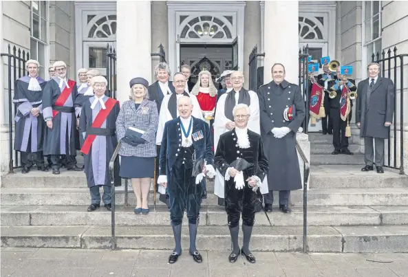  ?? ?? The historic Oath of Declaratio­n ceremony
Picture: Andrew Mardell