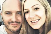  ??  ?? Rachael Bland, with husband Steve, who described her as ‘perfect in every way’, and son Freddie