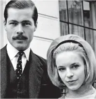  ??  ?? Before the tragedy: With Lord Lucan in 1963