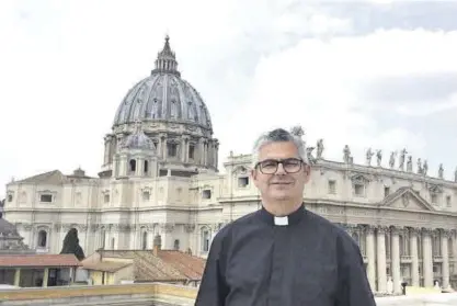  ?? LCB ?? Fermín J. González Melado en su actual destino, Ciudad del Vaticano.