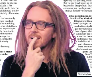  ??  ?? Tim Minchin