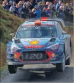  ??  ?? Dani Sordo (Hyundai).