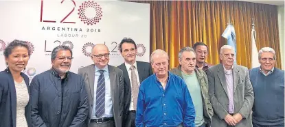  ?? ARCHIVO ?? La CGT se reunió el martes con Cardarelli, del FMI