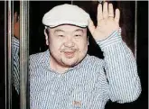  ?? Ansa ?? Vittima e carnefici Kim Jong Nam (la vittima) e le due ragazze accusate del delitto avvenuto il 13 febbraio 2017: Siti Aisyah e Doan Thi Huong