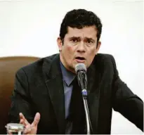  ?? Pedro Ladeira/folhapress ?? O ministro da Justiça, Sergio Moro, teve decisão de quando era juiz anulada pelo STF