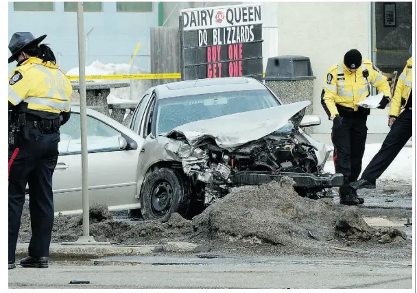  ?? EDMONTON JOURNAL/FILE ?? Const. Chris Luimes faces a charge of dangerous driving causing death in relation to a collision on March 8, 2012 that killed Anne Cecilia Walden.
