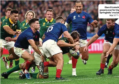 Springboks see off hosts in another thriller to set up date with Red ...