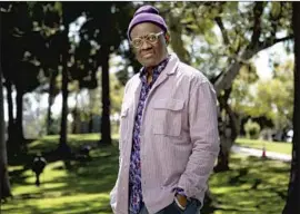  ?? Myung J. Chun Los Angeles Times ?? ALAIN MABANCKOU, novelist and UCLA professor. believes that vetting a translator’s national or ethnic origin is a form of “discrimina­tion” and “racism.”