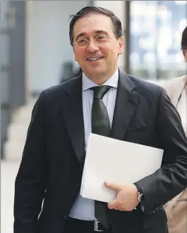  ?? EFE ?? El ministro de Asuntos Exteriores, José Manuel Albares.