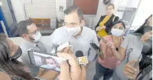  ?? ORACIO CHÁVEZ ?? Alcalde Marco
Bonilla hizo el anuncio ayer