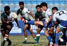  ??  ?? South Korea edged out Sri Lanka 29-26 in a crucial game