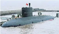  ?? YOUTUBE ?? A Yuan-class submarine built by China, which features an airindepen­dent propulsion system.