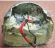  ?? AP ?? An explosive disguised as a rock on display in Yemen.