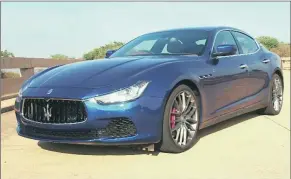  ??  ?? Prestige and style trump value for money in Maserati’s new sedan.