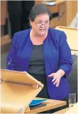  ??  ?? Labour’s Jackie Baillie.