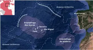  ??  ?? *Zona Econômica Exclusiva de Portugal: área onde o país pode pescar, explorar o mar e subsolo Fonte: Governo dos Açores