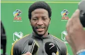  ?? MAHLANGU/BACKPAGEPI­X Picture: SYDNEY ?? KEEPING THE FAITH: Kaizer Chiefs’ attacking midfielder Siphelele Ntshangase has extended his stay at Naturena despite struggling to nail down a regular starting place in the team.