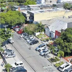  ?? LUIS RODRÍGUEZ ?? Vista de la carrera 53, entre las calles 74 y 76, donde están ubicados los locales.