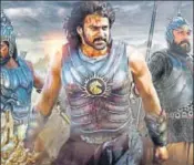  ??  ?? The first part of Baahubali earned over ₹500 cr