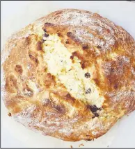  ?? Special to the saline courie ?? Irish soda bread is a quick bread, needing no yeast or kneading.