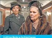  ??  ?? A still from Murder on the Orient Express.