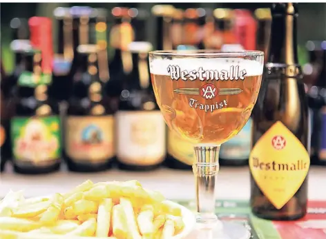  ?? FOTO: ISTOCK ?? Typisch Belgien: Pommes frites und Bier.