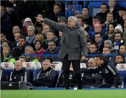  ?? Reuters ?? Mourinho says United’s illustriou­s history does not guarantee them success when faced with City’s huge resources. —