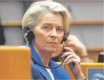  ?? // AFP ?? La presidenta de la Comisión Europea, Ursula von der Leyen