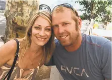  ?? Courtesy Tucker family ?? Jared Tucker, 42, of Lafayette, shown with wife Heidi Nunes-Tucker, was killed in Thursday's terrorist attack.