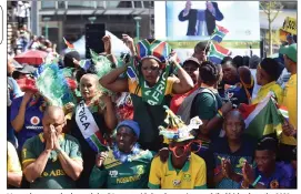  ??  ?? November was a bad month for SA sport with fans lamenting our failed bid to host the 2023 Rugby World Cup and a host of other disappoint­ments.