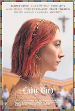  ??  ?? A poster for Lady Bird