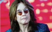  ?? CONTRIBUTE­D ?? Ozzy Osbourne.