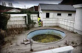  ??  ?? Et av husene på Monan har eget svømmebass­eng.