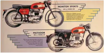  ?? ?? Matchless expected younger riders to buy the 250 learner-legal machine, while older folk would prefer the better torque of the 350. But they were very similar, as seen here