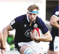  ??  ?? Looking for more success: Jonny Gray