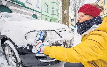  ??  ?? If you leave your keys in the ignition on a cold morning, the insurer will probably not pay