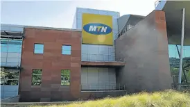  ?? Picture: FREDDY MAVUNDA ?? UNDERPERFO­RMING: The head office of cellphone giant MTN