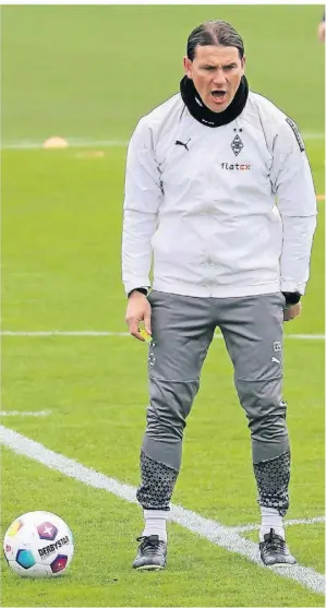  ?? FOTO: DIRK PÄFFGEN ?? Gerardo Seoane steht bis 2026 bei Borussia Mönchengla­dbach unter Vertrag – den will er erfüllen.