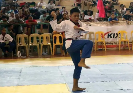  ?? Photo by Milo Brioso ?? PNG READY. Combative sports, such as taekwondo will be among the medal hopes for Baguio City when the Philippine National Games kicks off May 19 to 25 in Cebu with 21 sporting events on tap.