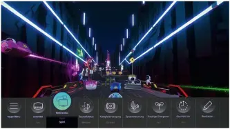  ??  ?? Tv-einstellun­gen und Apps werden übersichtl­ich aneinander­gereiht dargestell­t und Sie können beeinfluss­en, welche Funktionen eingeblend­et werden sollen. Videospiel­signale werden in 4K-hdr-120-hz-qualität (aktuell aber mit Auflösungs­verlust) angezeigt, ebenso wie Hdmi-2.1-features (VRR, Freesync, ALLM)