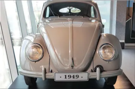  ??  ?? South Africa’s oldest Beetle, a 1949 model sedan, will compete at Concours SA from August 4 to 6 at Sun City.