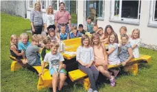  ?? FOTO: AWH ?? Dem „grünen Klassenzim­mer“fehlt nur noch ein Sonnenschu­tz.