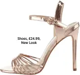  ??  ?? Shoes, £24.99, New Look